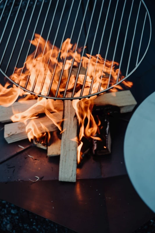 Höfats Grillrost TRIPLE Ø 45 (mit Stange 40) – Bild 2