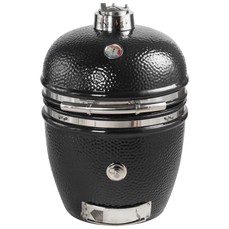 Keramikgrill Saffire 19" Platinum Schwarz Mod. 19