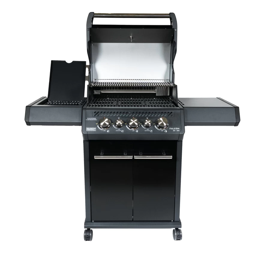 Falcon GE-355 Gasgrill All Black – Bild 3