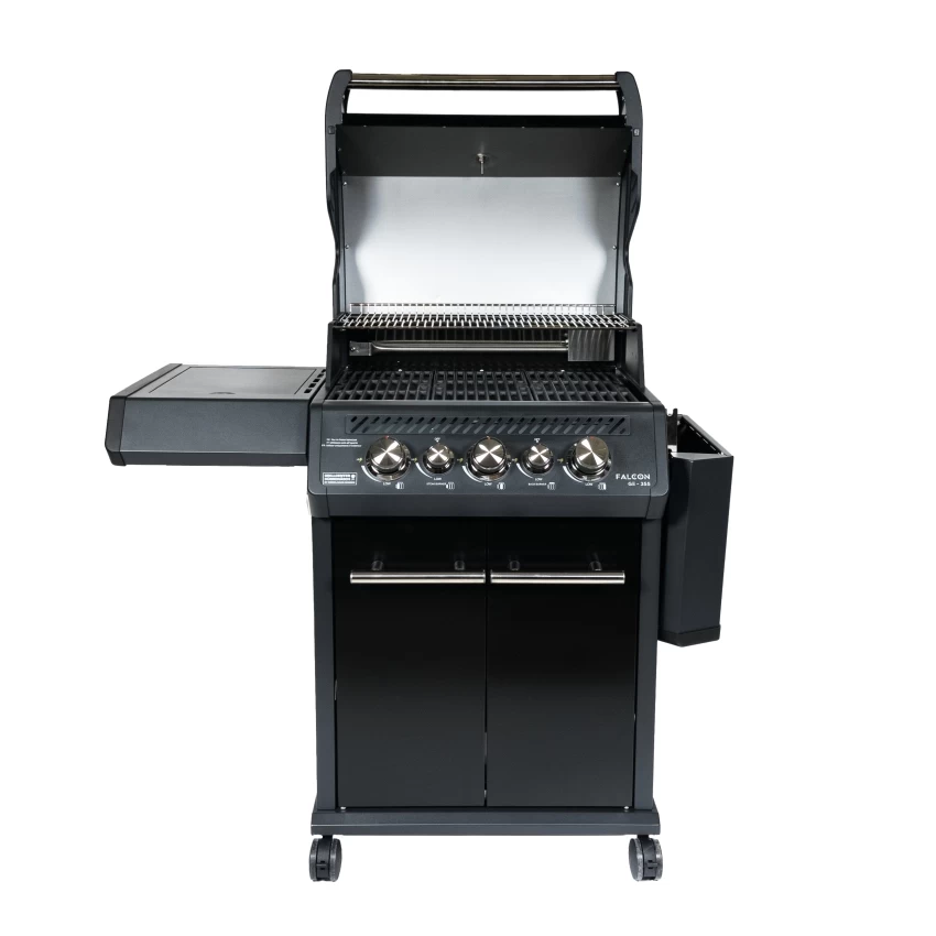 Falcon GE-355 Gasgrill All Black – Bild 4
