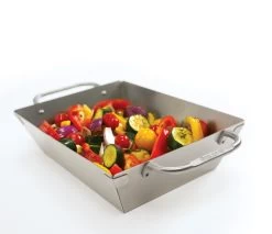 Broil King Wok Eckig , Edelstahl