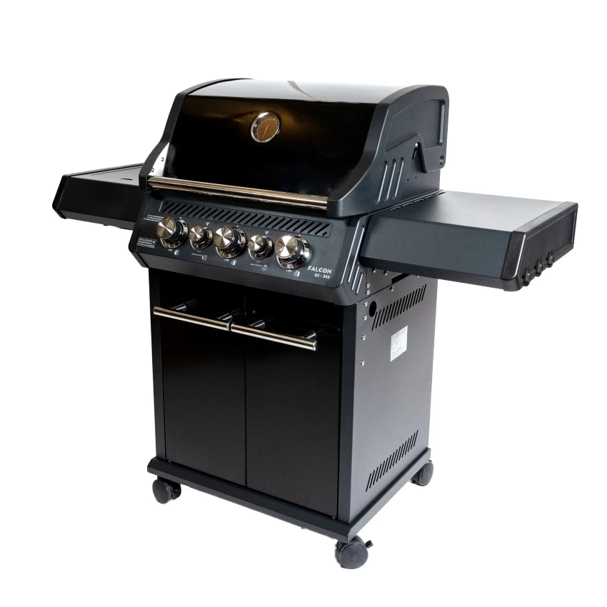 Falcon GE-355 Gasgrill All Black – Bild 6