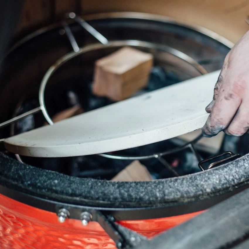 Kamado Joe Big Joe Halbmond-Deflektorplatten – Bild 4