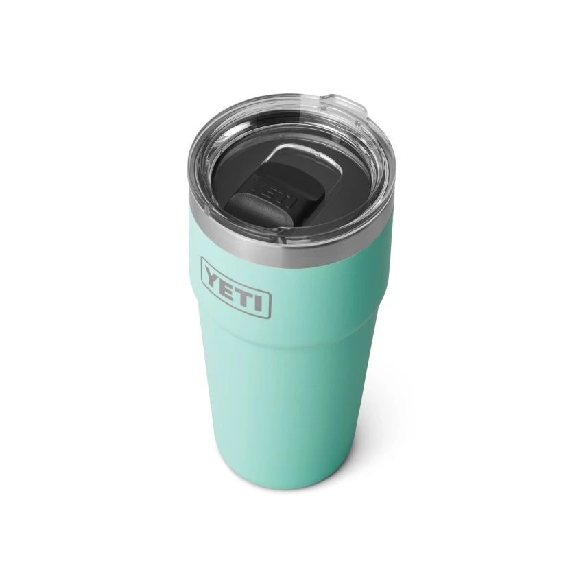 Yeti Rambler 16 Oz Seafoam Stapelbar – Bild 2