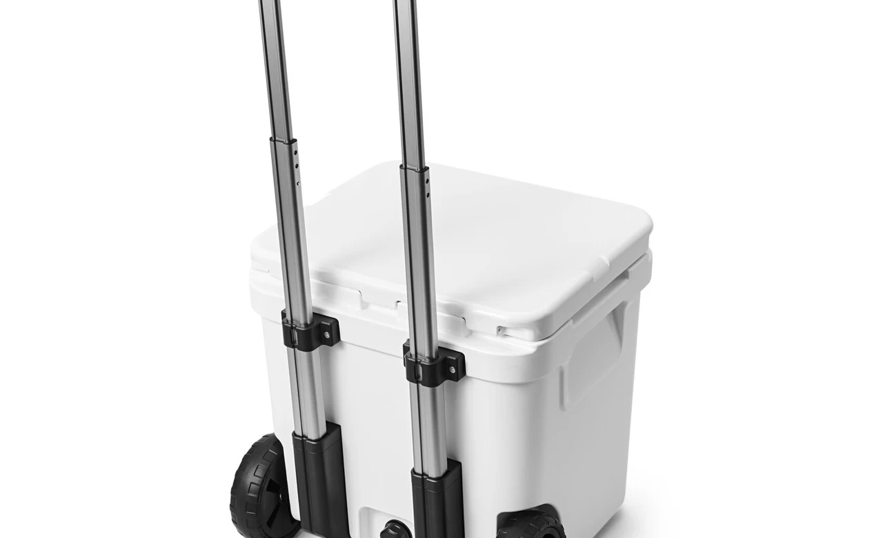 Yeti Roadie 48 White - Wheeled Cooler – Bild 4