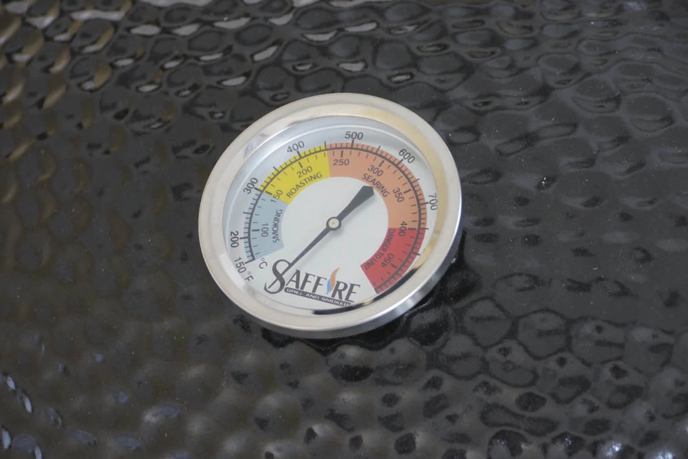 Keramikgrill Saffire 19 "Bronze" Black – Bild 2