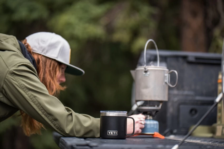 Yeti Rambler 10 Oz Tasse Navy – Bild 4