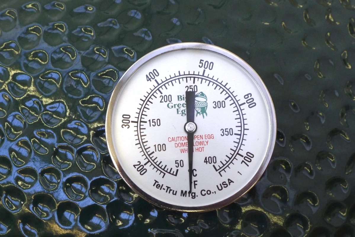 Big Green Egg Deckelthermometer Gross