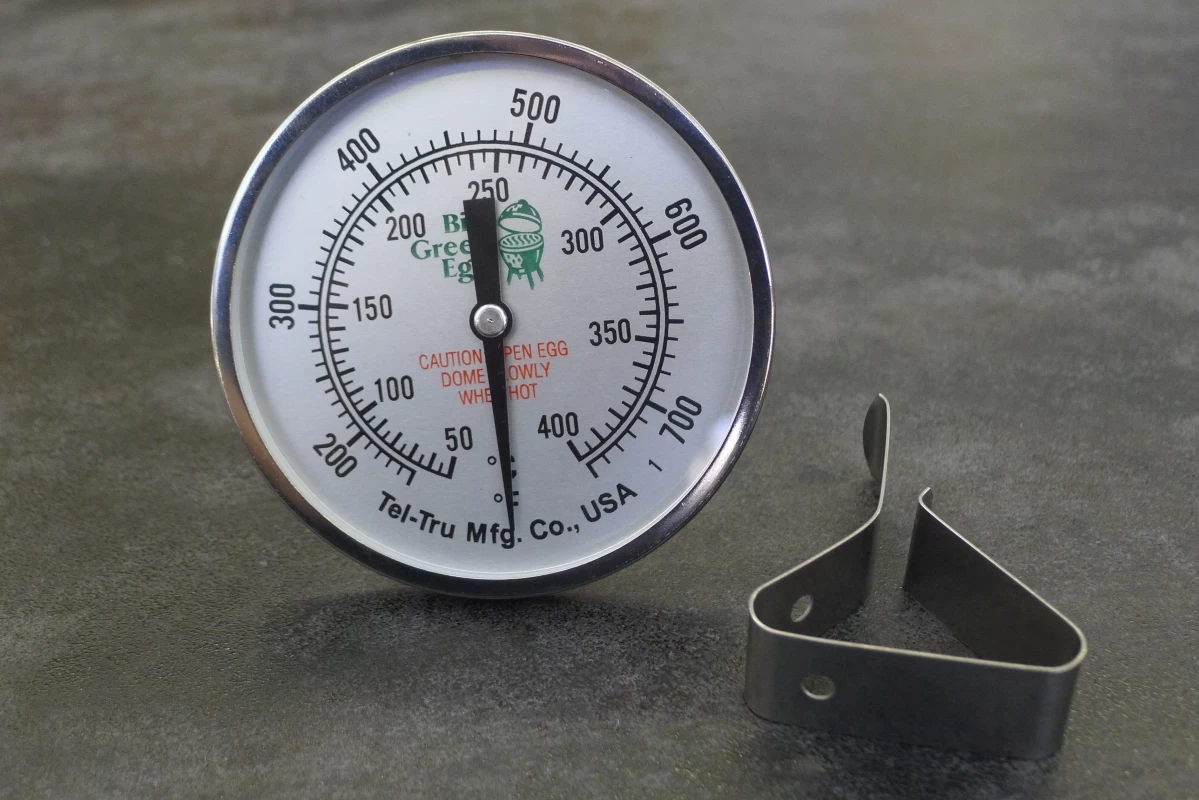 Big Green Egg Deckelthermometer Gross – Bild 3