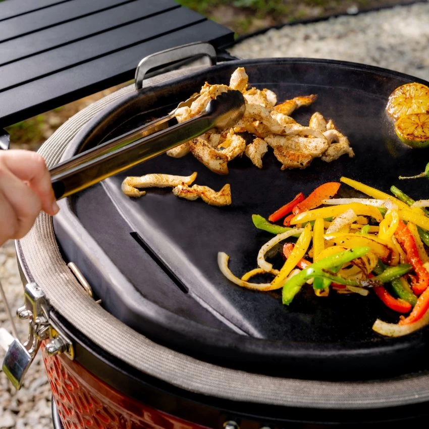 Kamado Joe Carbon Stahl Grillplatte Classic – Bild 5