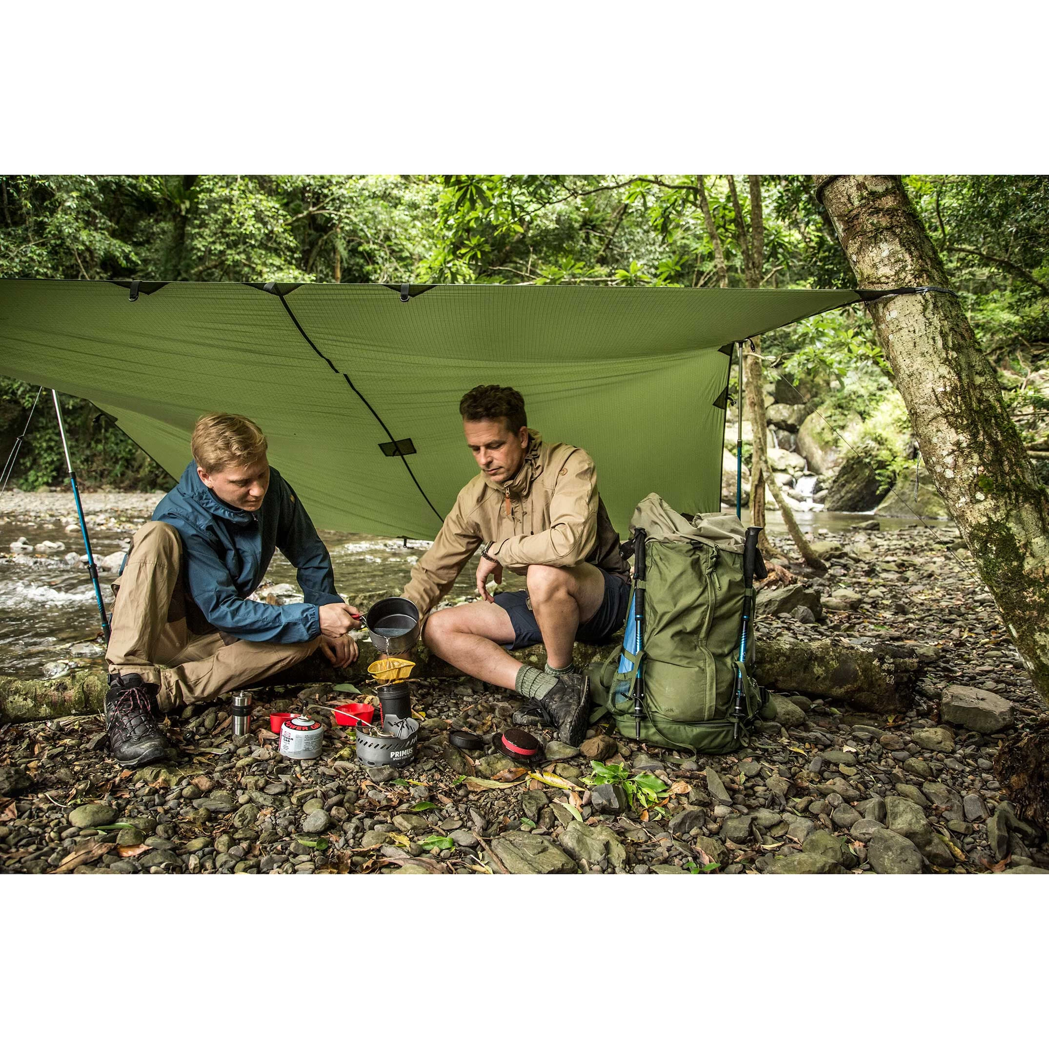 FJÄLLRÄVEN Fjällräven Abisko Tarp Large Pine Green – Bild 4