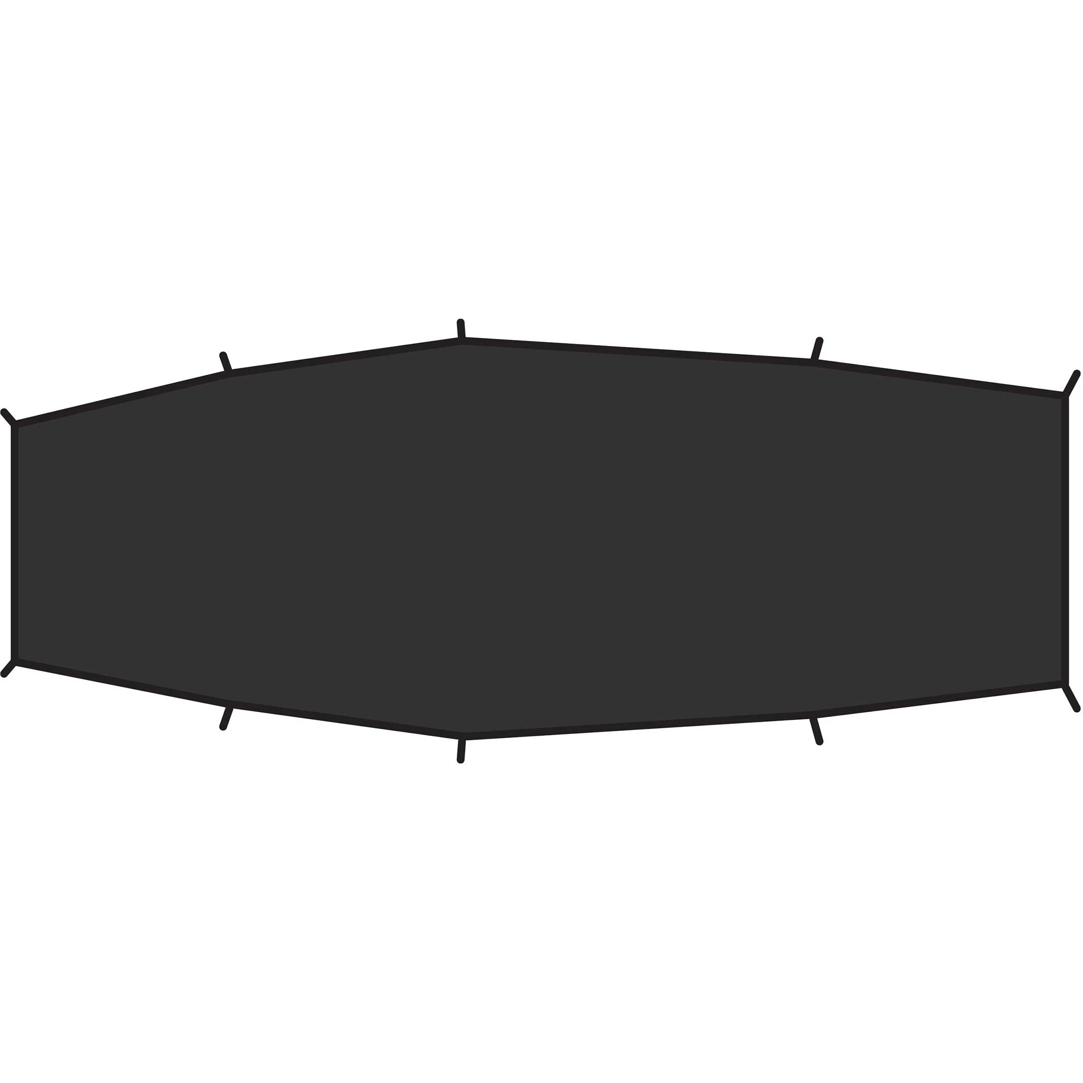 FJÄLLRÄVEN Fjällräven Shape 2 Footprint Black