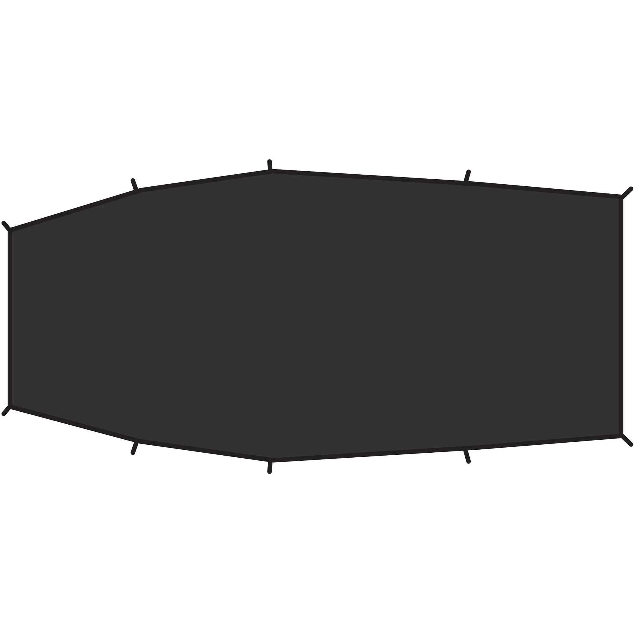 FJÄLLRÄVEN Fjällräven Shape 3 Footprint Black