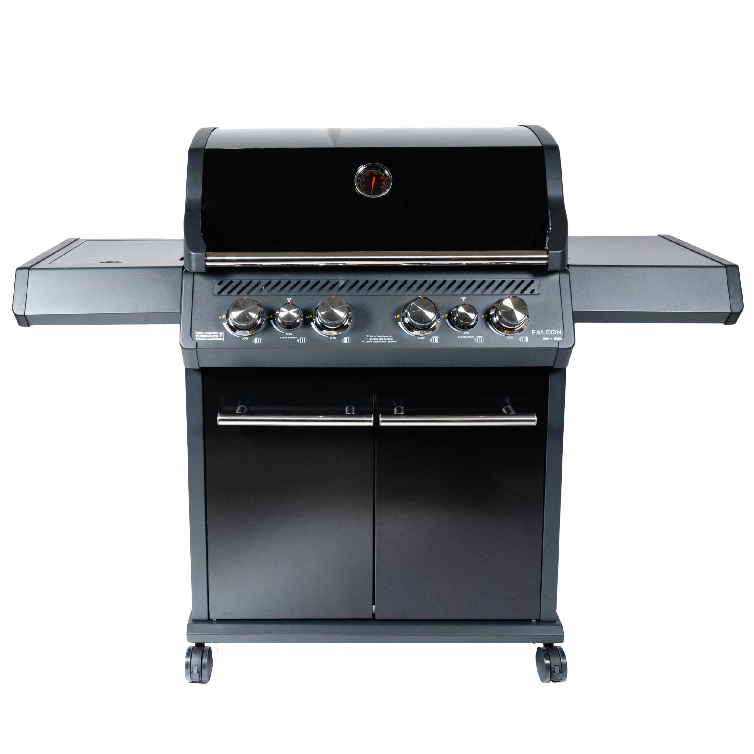 Falcon GE-455 Gasgrill All Black