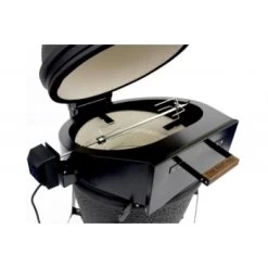 The Bastard Drehspiess Mit Pizzastein Medium